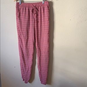 Boho pants with a jogger pant leg